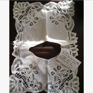 Vintage Battenberg Lace Collar